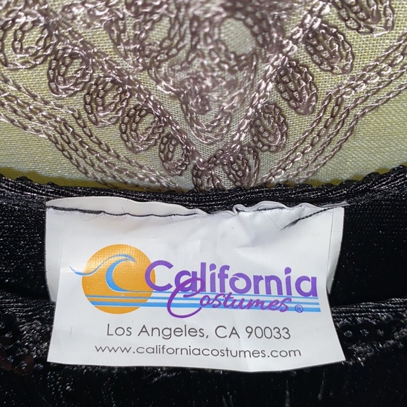 CALIFORNIA COSTUMES FRINGE “ROARING 20’S-STYLE” SLEEVELESS DRESS SZ 3X BOACK - Picture 5 of 11